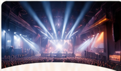 Entertainment & Venue concert stage and event lighting